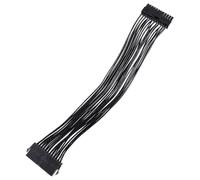 Toddmomy Cable de Extensión ATX Cable Alargador de Corriente con Conector Macho y Hembra para Fuente de Alimentación y Placa Base Compatible con PSU y Mainboards Cobre Puro