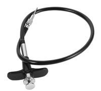 Toddmomy Cable Disparador roscado de 40 cm/16 Pulgadas, Cable Disparador Manual antivibración para cámara con Bloqueo de Bulbo para fotografía Macro, Baja vibración.
