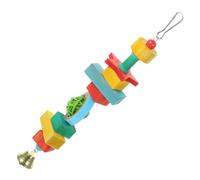 Toddmomy Cacatúa Jaula De Pájaros Comedero para Pájaros Jaula Silbato De Pájaro Accesorios para Jaulas De Pájaros Accesorios De Juguetes para Conejillos De Indias Aleteo De Madera