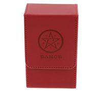 Toddmomy Caja De Almacenamiento De Tarot Naipes Magnéticos Estuches para Naipes Soporte para Naipes Estuche para Juegos De Cartas Soporte para Barajas Almacenamiento De Naipes