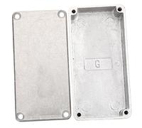 Toddmomy Caja De Aluminio Para Pedalera De Fundición Presión Estuche Para Pedales De Guitarra Caja Metalica Para Efectos Para Escenario De Ensayo