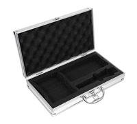 Toddmomy Caja De Herramientas De Aluminio Estuche De Transporte Portátil Estuche De Almacenamiento De Vuelo Maletín Metálico Maletín Pequeño Para Transportar Herramientas Trabajos De Campo