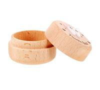 Toddmomy Caja De Madera Para Guardar Dientes De Leche Caja De Recuerdo De Dientes Almacenamiento Casa