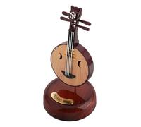 Toddmomy Caja De Música Vintage Con Forma De Instrumento Musical, Ideal Como Para Amantes De La Música, Caja De Música De Madera Retro Para El Hogar, Una Experiencia Musical