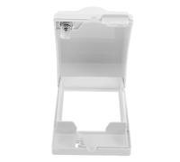 Toddmomy Caja para Enchufes de Pared 86 Tipo con Bloqueo de Seguridad Resistente a Salpicaduras Color Modelo Elevado Protección para Baño y Cocina Cubierta Plástica Resistente