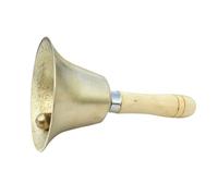 Toddmomy Campana de Mano de Madera para Bebés Sonajero Musical con Mango Ergonómico Diseño Estimulante Visual y Auditivo para Desarrollo Sensorial y Motriz Infantil