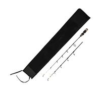 Toddmomy Caña de Pescar para Hielo de Carbono Ligera y Resistente, No se Deforma Rompe, Adecuado para Pesca al Aire Libre en Invierno