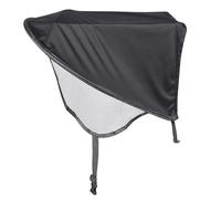 Toddmomy Capota para Cochecito de Ñiño Negra Toldo Parasol de Licra Protección Solar UV Cubierta Anti-Viento y Lluvia Accesorio para Cochecito Infantil de Fácil Instalación Adecuado