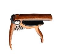 Toddmomy Cejilla De Guitarra Ajustable Accesorio Para Guitarra Acústica Clásica y Ukelele Cejilla Para De Color Marrón Reemplazo De Abrazadera De