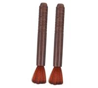 Toddmomy Cepillo de Limpieza Adecuado para Eliminar Polvo y Mantener el Instrumento 2 Piezas para Instrumentos de Cuerda de Madera y Lana Seguro para Erhu y Violín
