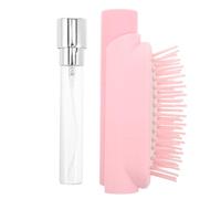 Toddmomy Cepillo para el cabello con rociador de agua - Masajeador de cuero cabelludo 2 en 1 - Rociador incorporado - Cepillo desenredante para cabello húmedo y seco, rizado, ondulado y liso.