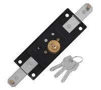 Toddmomy Cerradura para Puerta Enrollable Gancho Metálico Pesado para Seguridad en Puertas de Almacén y Garajes Diseño Duradero y Cierre Central Antirrobo