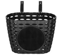 Toddmomy Cesta de Plástico para Bicicleta Infantil Negro, Resistente al Agua y Fácil de Colocar, Adecuado Niñas en Paseos al Aire Libre