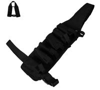 Toddmomy Cinturón Porta Cerveza Negro para Hombre, Chaleco Portátil para Bebidas, Ajustable y Compatible Botellas y Latas, Adecuado para Camping, Senderismo y Actividades al Aire Libre