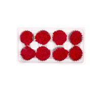 Toddmomy Clavel Eterno Rojo 4-5cm 8 Piezas Flores Secas Románticas sin Marchitar Obsequio para Cumpleaños Día Madre y San Valentín