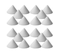 Toddmomy Clavos de Soporte Refractarios para Aislamiento Paquete de 20 Piezas 20 Diseño Simple y Material de Óxido de Aluminio para Cerámica en Estufas y Chimeneas