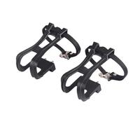Toddmomy Clip para Pedal De Ciclismo Material De Calapiés Compatible Reflectores Extraíbles Negras