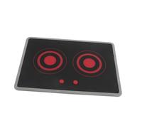Toddmomy Cocina Infantil de Juguete con Estufa de Inducción Realista de Sonido y Luz Electrodoméstico para y Batería No Incluida