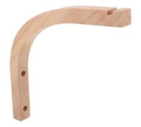 Toddmomy Colgador de Plantas Colgante de Madera, Gancho de Pared de Madera para Macetas, 23cm, Color Café, para Interior, Acabado Liso, Instalación Fácil, Soporte para Plantas