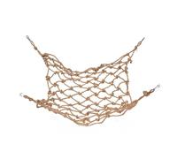 Toddmomy Colgante Rojo para Loros de Material Sintético Resistente a Mordeduras con Hebilla para Colgar, Adecuado para Mejorar la Salud Física y Mental de Periquitos y Grandes Loros