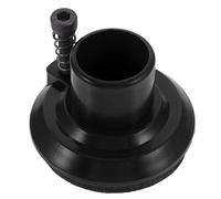 Toddmomy Colocar bolso de mano de fieltro copa hi hat partes sintió accesorios de tambor almohadillas soporte de fieltro de embrague de tambor hola sombrero de el plastico Black