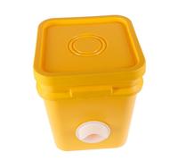 Toddmomy Comedero Automático para Aves de Corral de Alimentador de Plástico Resistente con Diseño Prueba de Aves para Gallinas y Gansos