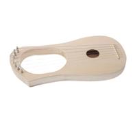 Toddmomy Contrabajo Cuerdas Instrumento de Madera Hecho Mano Arpa de Lira para Adultos sin Terminar Hogar Escuela y Presentaciones de Música