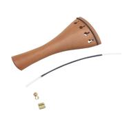 Toddmomy Cordal de Violín 3/4-4/4 de Madera de Zumaque Duradero con Cuerda Trasera, Accesorio Fácil de Instalar y Reemplazar para Violines