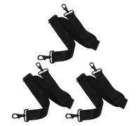 Toddmomy Correa de Hombro Ajustable para Estuches de Instrumentos 3 Piezas, Banda Acolchada de 87 Cm para Violín, Guitarra, Saxofón y Maletín, Correa Resistente y Cómoda para