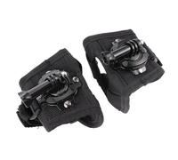 Toddmomy Correa Giratoria para Muñeca 360° para Cámara Deportiva, Accesorio Deportivo Tipo Guante, Compatible con Deportes Extremos, Color Negro, Pack de 2 Unidades