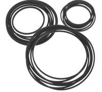 Toddmomy Correas de Grabadora de Casete 1 Mm Cuadradas, 20 Unidades Mixtas de 35-85 Mm para Reparación de Reproductores de Casetes y Unidades DVD, Correas de Transmisión para Dispositivos