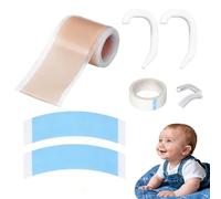 Toddmomy Corrector estético del oído del bebé Corrector de la oreja Corrección de la Aurícula Parche que sobresale Herramienta de soporte del oído
