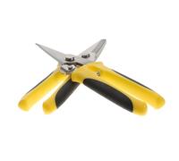 Toddmomy Cortador De Metal Tijeras De Hojalatero Industrial Cabeza Recta, Alta Resistencia y Hebilla De Seguridad, Para Corte De Chapa Metálica y Cable, 2 Piezas, Uso Profesional