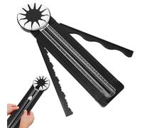 Toddmomy Cortadora de Papel Rotatoria Negra de Plástico Corte y Funcionalidad Versátil para Oficina y Scrapbooking