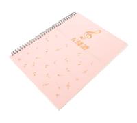 Toddmomy Cuaderno de Papel Pautado A4 80 Hojas para Composición Musical y Práctica de Pentagramas, Adecuado para Estudiantes y Principiantes en Estudios Creativos