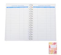 Toddmomy Cuaderno Espiral A5 para Estudiantes, Práctico y Portátil, Secciones Diarias y Semanales para Planificación Financiera y Apuntes Escuela