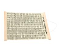 Toddmomy Cuadro Mural de Diagramas de Guitarra para Principiantes en Madera y Tejido, Póster Decorativo Práctico para Mejorar Habilidades y e Aprendizaje