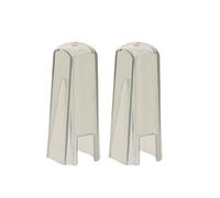 Toddmomy Cubierta de Aguja para Cartucho de Dj, 2 Fundas Plásticas Transparentes para Protección y Mantenimiento del Plato Giratorio