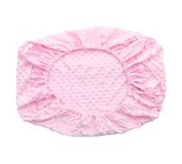Toddmomy Cubierta de mesa de enfermería mesa de cambio mesa para cambiar funda para cambiador de pequeño Cambiar la cubierta de la almohadilla fibra química rosa