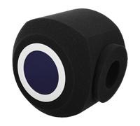 Toddmomy Cubierta Insonorizada De Micrófono Almohadilla De Goma Del Micrófono Cubierta De Reducción De Ruido Del Micrófono Manga Del Micrófono Accesorios De Micrófono Black Esponja