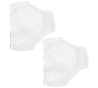 Toddmomy Cubierta para Personas Mayores 2 Piezas de Pañal Lavable de Eva y Transpirable Cinturilla Elástica Protección Antifugas para Adultos