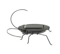 Toddmomy cucaracha Solar sensorial Volador motorizado energía Solar Juguete de Forma Juguetes solares Modelo de Juguete Solar Realista componentes electrónicos Black