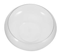 Toddmomy Cuenco grande de burbujas transparente, jarrón de cristal para pecera, cuenco poco profundo, maceta redonda para terrario hidropónico, cuenco de nenúfar, maceta acuática para plantas de aire