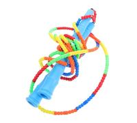 Toddmomy Cuerda de Salto Beadada para Adultos Cuerda de Ejercicio Segmentada de Bambú para Entrenamiento y de Educación Física para Preparación de Exámenes y Diversión