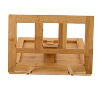 Toddmomy De Bambú Para Libros Para Música De Mesa Soporte Para Musicales Partituras Libros De Cocina Casa