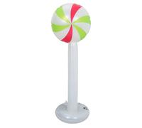 Toddmomy Decoración Inflable de Pies con Base Bastones de Gigantes para Fiesta Candyland Adornos Navideños para Jardín Cumpleaños y Eventos al Aire