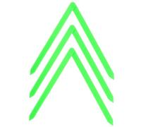 Toddmomy Demostrador de Ángulos Magnético de Plástico Verde para Enseñanza en Aula Grosor Óptimo Bordes Afilados, Juego de 3 Piezas para Práctica Matemática