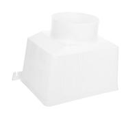 Toddmomy Desviador para Bajante de Agua Lluvia Accesorio Conector PVC Resistente UV Instalación Sencilla sin Herramientas Apto para Canalones Exteriores y Recogida Barril