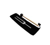 Toddmomy Diapasón y Bolsa de Transporte con Martillo de Silicona 512 de Aleación de Aluminio Fácil de Llevar para Evaluación Auditiva y Pruebas Neurosensoriales