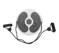 Toddmomy Disco Giratorio de Torsión Corporal de Plástico Fácil de Usar con Cuerda para Fitness en Casa, Compacto y Resistente con Capacidad de 160kg para Rutina de Ejercicio Abdominal